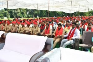 लखीमपुर खीरी में आयोजित ग्राम प्रहरी सम्मेलन