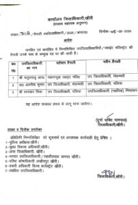 ट्रांसफर लिस्ट