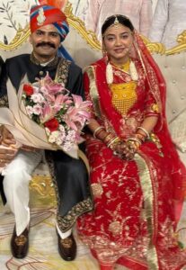Krishna Kumar Bishnoi IPS and Anshika Bishnoi IPS Love Marriage
